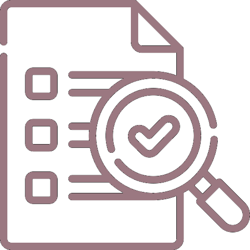 Campaign management services content and asset coordination icon