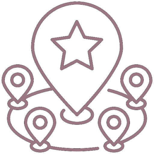 Marketing strategy and planning positioning and messaging icon